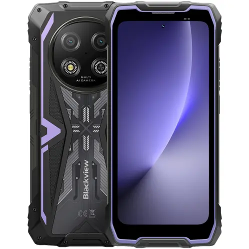 Blackview Telefon mobil Blackview ROCK 2, Dual SIM, 6.67 inch, 256GB, 12GB RAM, 5G, Mov