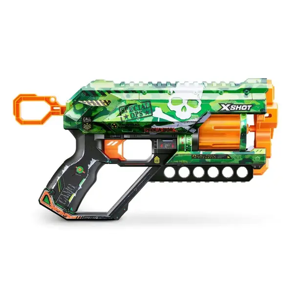 Blaster cu 12 proiectile moi X Shot Grieffer