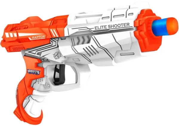 Blaster RS Toys - Cu 4 săgeți moi