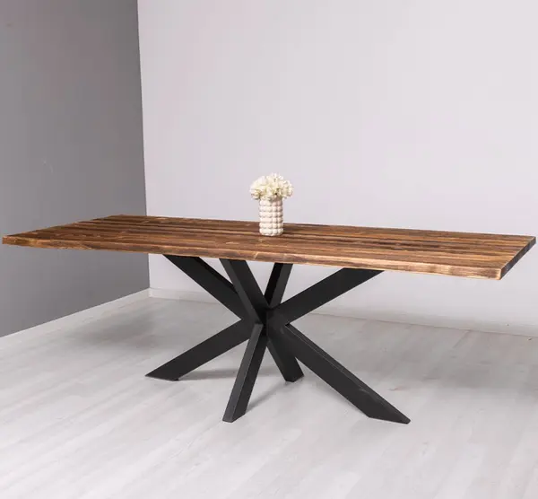 Blat de masa 210 cm cu finisaj Periat adanc
