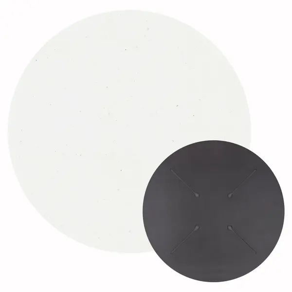 Blat masa HPL VORGAYS 1 WHITE Ø70 CM - Default Title