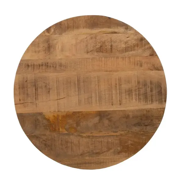 Blat masa JOSIA MANGO WOOD Ø60/70 CM - Ø 70 cm