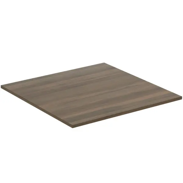 Blat pentru mobilier baie Ideal Standard Adapto 50 cm, maro inchis