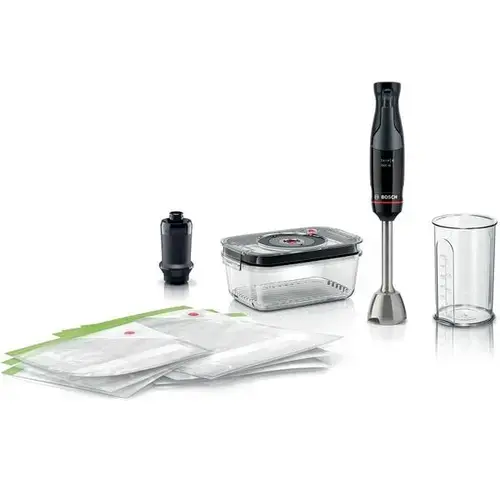 Blender BOSCH MSM4B6V2, 1000W, Viteza variabila, 0.8 L (Negru)