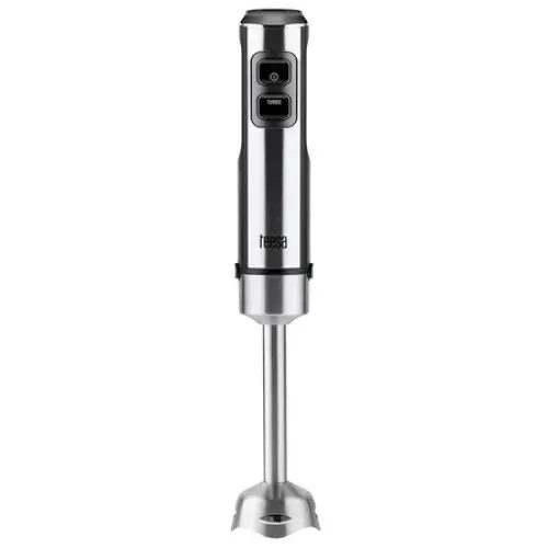 Blender de mana Teesa 1200W, 2 viteze, Turbo, 16.580 RPM (Argintiu)