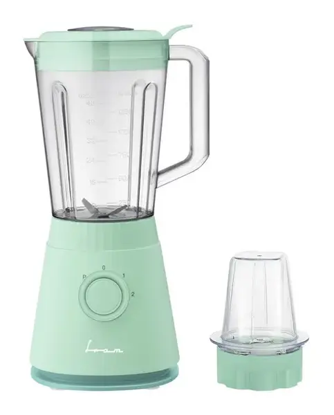 Blender de masa Fram FBL-R600GBL, 600W, rasnita inclusa, capacitate cana: 1.5L, 2 viteze + pulse, lame inox, sistem siguranta, protectie supraincalzire (Turcoaz)