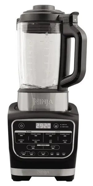 Blender Ninja - HB150EU, 1.7 l, 10 viteze, 1000W, argintiu/negru