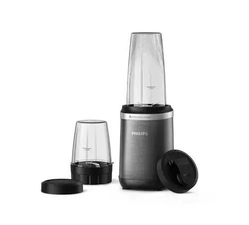 Blender Philips Seria 5000 HR2766/00, 1000 W, 300 ml + 700 ml (Negru/Argintiu)