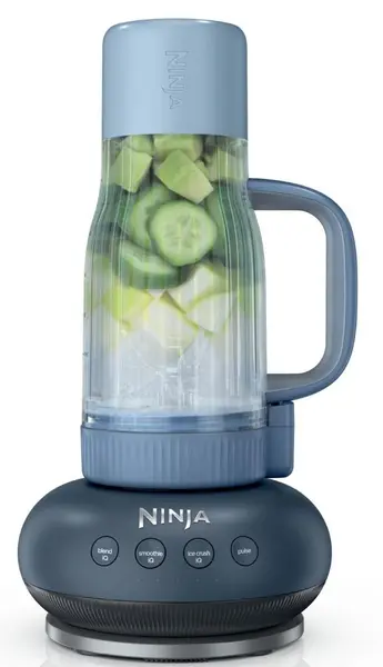 Blender portabil Ninja - BlendBoss, 1100W, 760 ml, Cyberspace