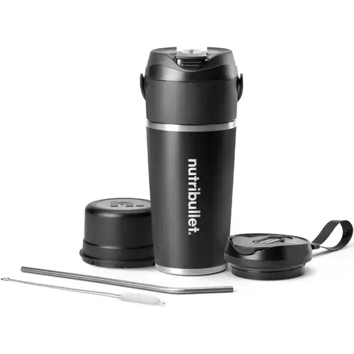 Blender portabil NUTRIBULLET FLIP NBP016B, 0.59 l (Negru)