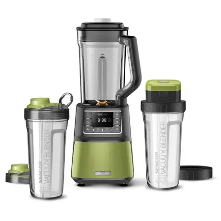 Blender Sencor SBU7870GG, 1500 W, 7 programe, Cana 1.5 L, Cupa blender 0.7 l, 28.000 RPM (Verde)