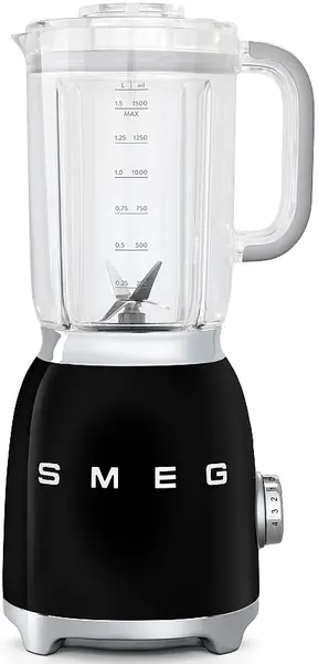 Blender Smeg - BLF03BLEU, 1.5 l, 4 viteze, 800W, negru