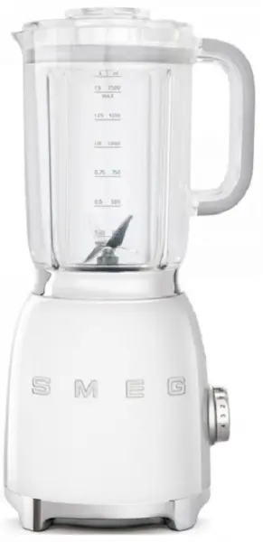 Blender Smeg - BLF03WHEU, 1.5 l, 4 viteze, 800W, alb