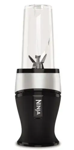 Blender sport & Smoothie maker Ninja QB3001EUS, 700 W, 2x470 ml, 18000 rpm, Tehnologie Ninja Blade (Negru/Gri)