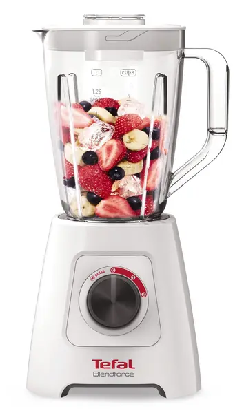 Blender Tefal - BL420131, 2 l, 3 viteze, 600W, alb