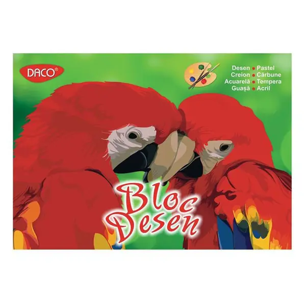 Bloc de desen A3, 16file, 170g/mp, Daco