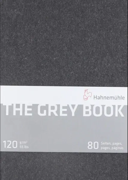 Bloc de schițe Hahnemuhle The Grey Book - A4, 40 de coli