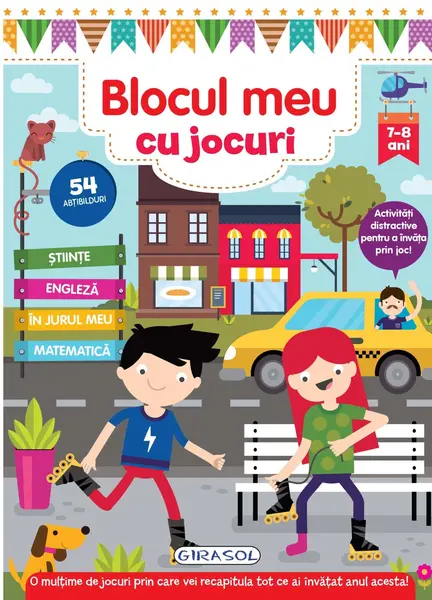 Blocul meu cu jocuri. 7-8 ani |