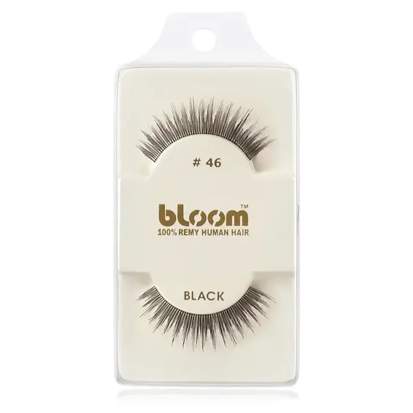 Bloom Natural gene false din par natural No. 46 (Black) 1 cm