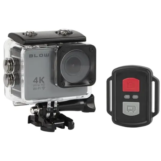 BLOW Camera Video Sport Compacta Blow 78-538#, 16 MP, 4K Ultra HD, senzor CMOS, Wi-Fi, Gri-Negru