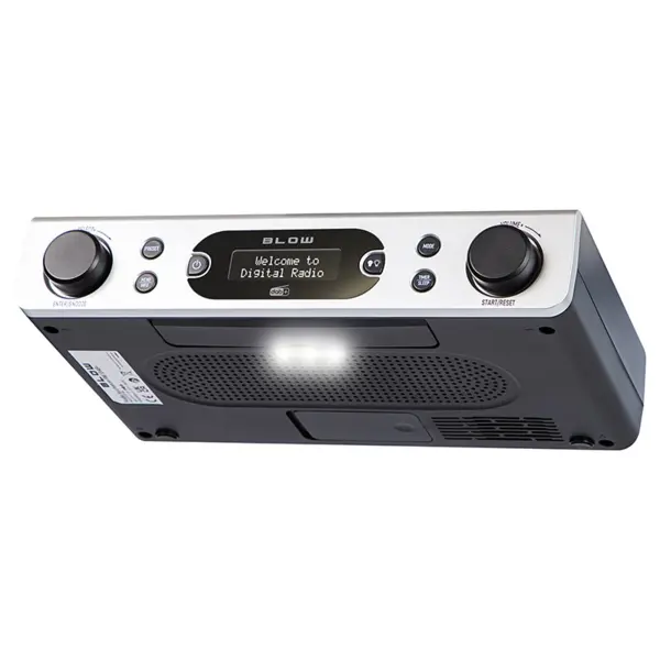 BLOW Radio, Blow, 53x260x163 mm, 5 V, Argintiu/Negru (77-571#)