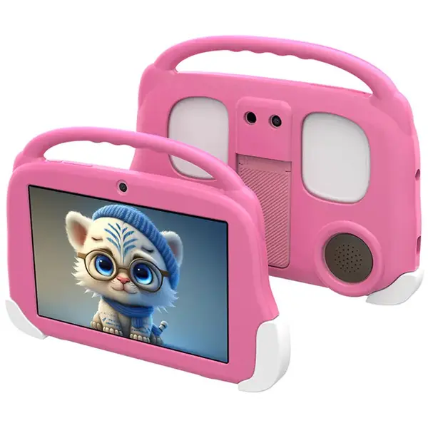 BLOW Tableta KidsTAB8,Blow, 4 G, 8 inch, 4GB RAM, 64GB, Roz + Husa