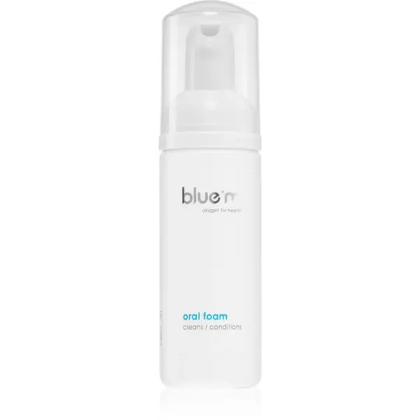 bluem Oxygen for Health spumă de gură 2 în 1 pentru curățarea dinților și a gingiilor fără periuță de dinți și apă 50 ml