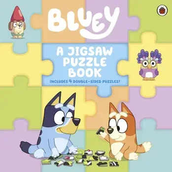 Bluey: A Jigsaw Puzzle Book, Board book/Bluey