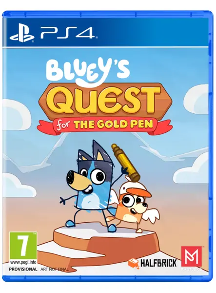 Bluey's Quest For The Gold Pen