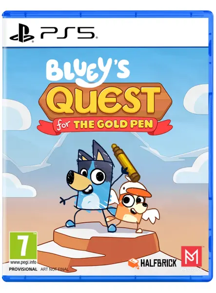 Bluey's Quest For The Gold Pen