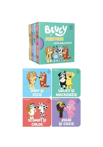 Bluey si prietenii - Mica biblioteca