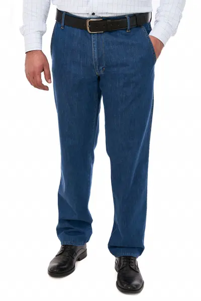 Blugi barbati cu buzunar oblic, Forza, albastru denim (Marime pantalon: W34)