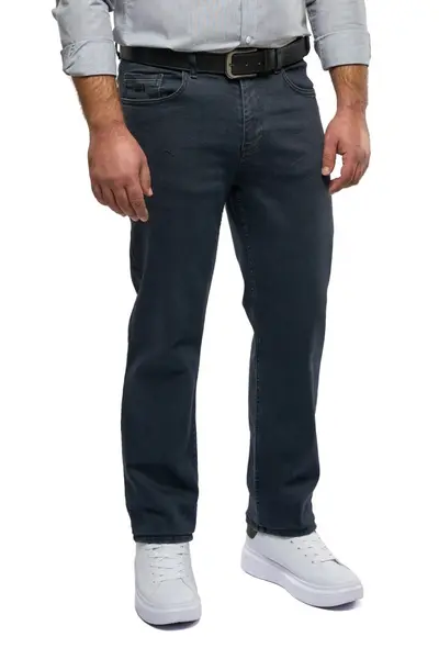 Blugi barbati Regular, Daren, dark indigo (Marime pantalon: W36)