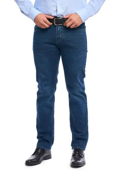 Blugi barbati regular fit, Indigo Breeze (Marime pantalon: W34)