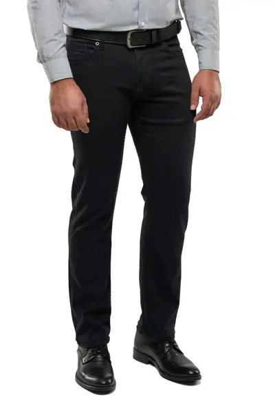 Blugi barbati Slim Fit, Ryder, negru smoky (Marime pantalon: W33)
