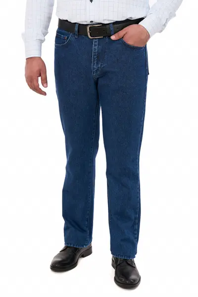 Blugi clasici barbati, Forza, albastru (Marime pantalon: W48)