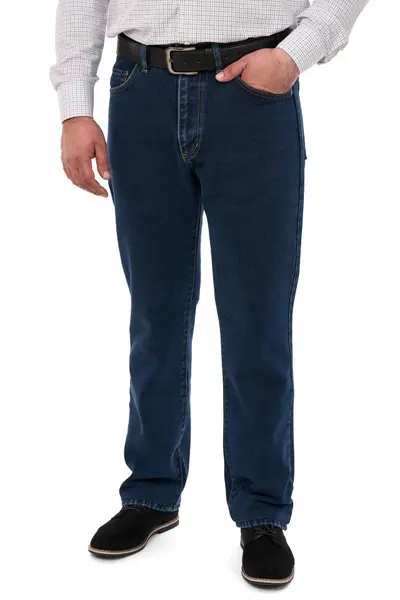 Blugi clasici cu cusaturi contrastante, Forza, indigo (Marime pantalon: W36)