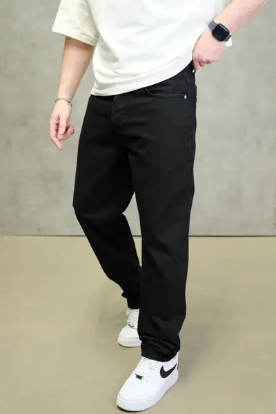 BLUGI RELAXED FIT BLACK – ESSENTIAL CLEAN DENIM (MĂRIME: 36)