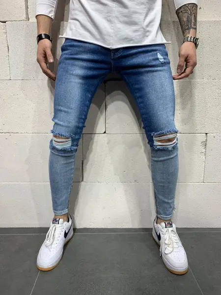BLUGI ZIPPER RUPTI BLUEWHITE BGAS382(5021) (MĂRIME: 33)