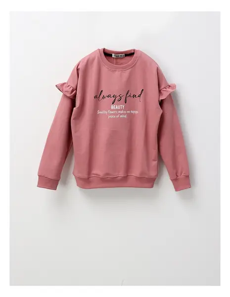 Bluza Always find, roz prafuit
