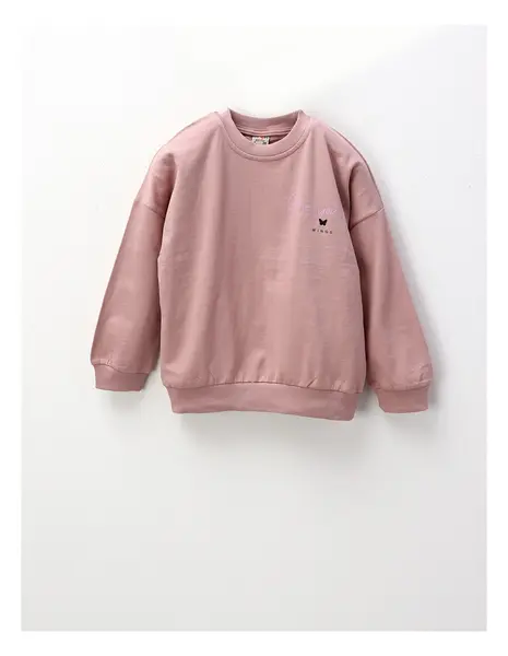 Bluza Be Yours Wings, roz-pal