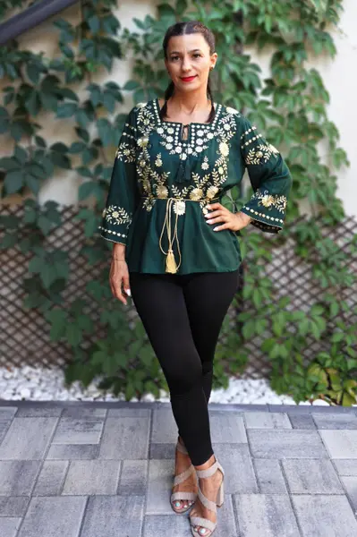 Bluza brodata Madelin 9