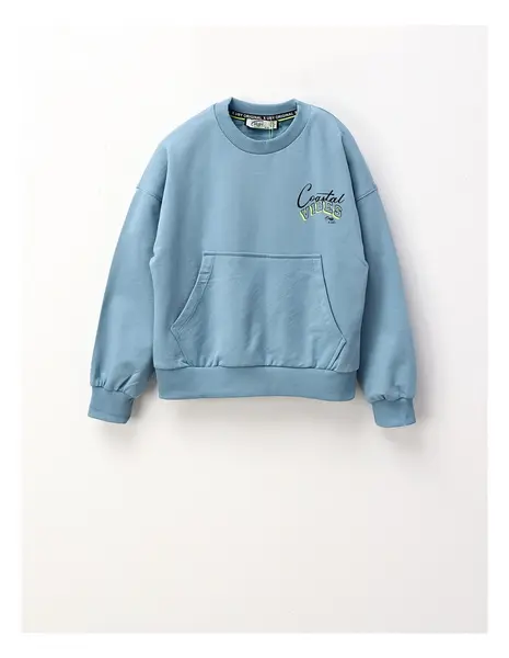 Bluza Coastal VIBES, albastru