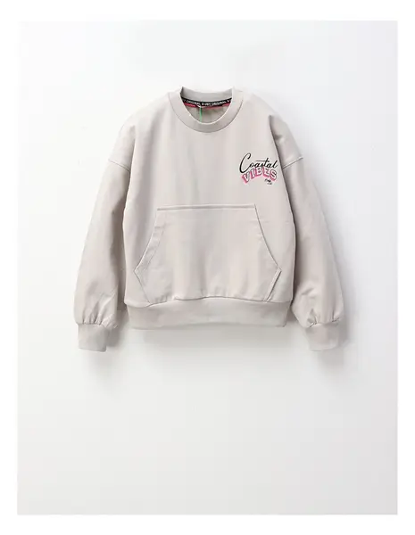 Bluza Coastal VIBES, gri