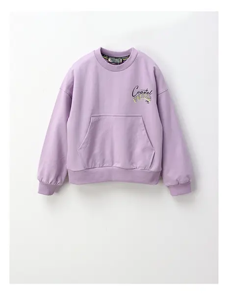 Bluza Coastal VIBES, mov