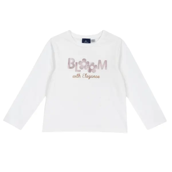 Bluza copii Chicco, alb, 00068-69MC