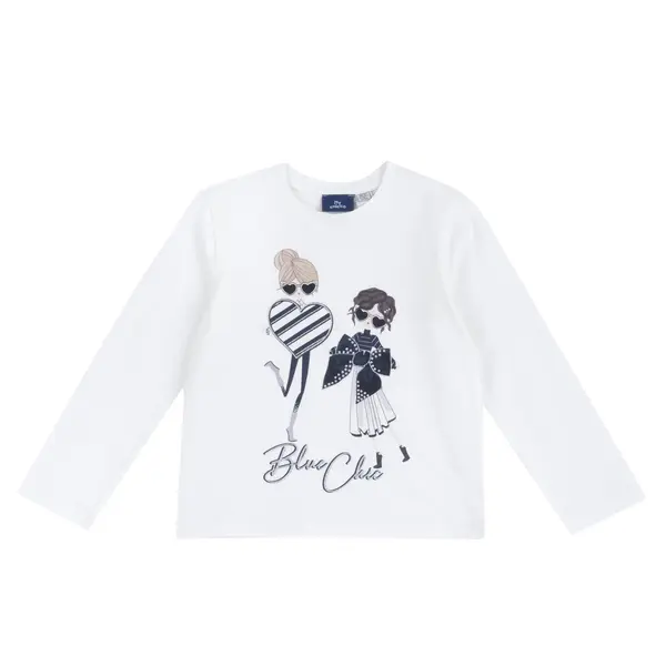 Bluza copii Chicco, alb, 07348-67MC