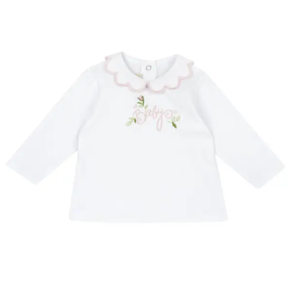 Bluza copii Chicco, Alb 2, 05410-66MFCO