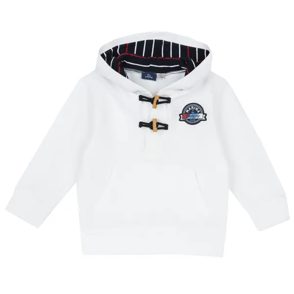 Bluza copii Chicco, alb cu model, 69782-66MC