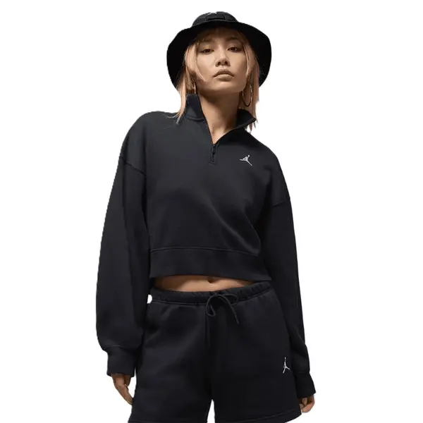 Bluza cu fermoar Nike W J BRK FLC QZ TOP